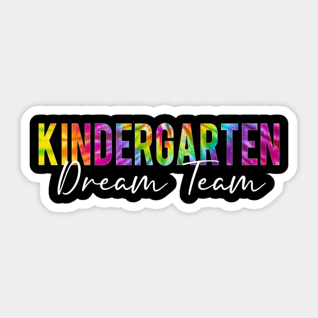 Kindergarten Dream Team Students Teachers Back to School Sticker by Ene Alda